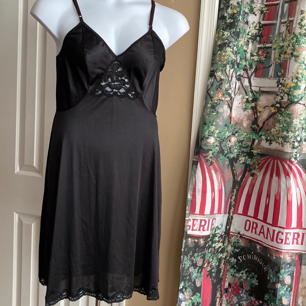 Black Dress Slip